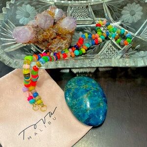 Tova Malibu Rainbow Opal Necklace 19”